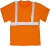 ANSI类2橙色网格t恤